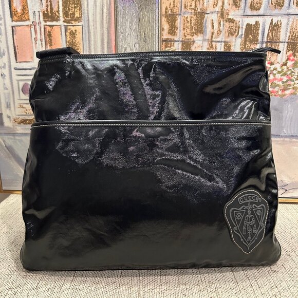 Gucci Handbags - Authentic Vintage Patent Leather Gucci Crossbody